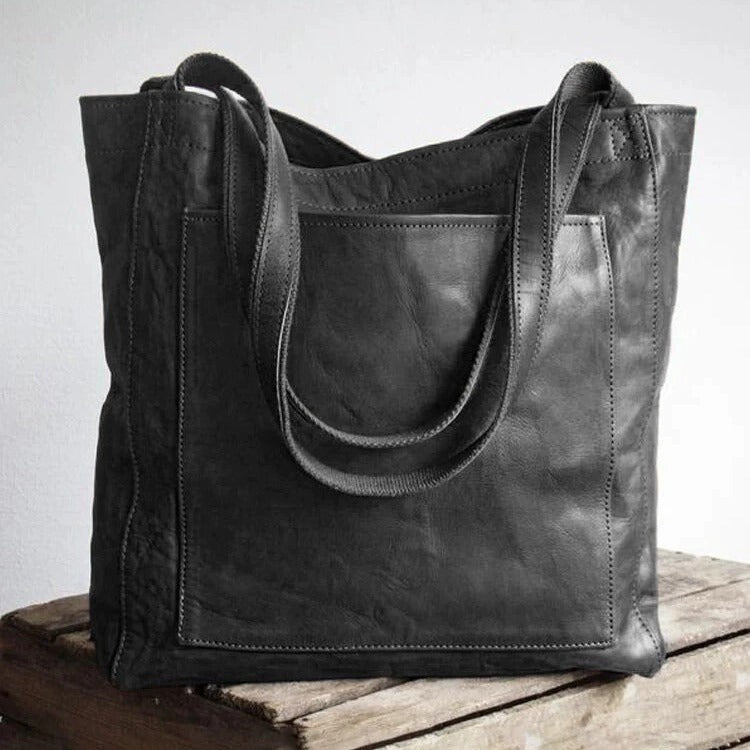 Dafne | Classic Leather Shoulder Bag