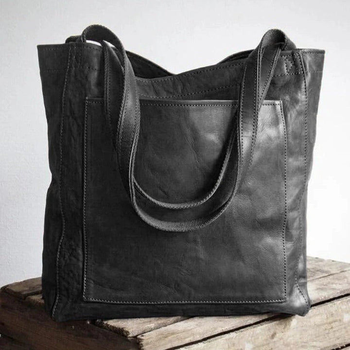 Dafne | Classic Leather Shoulder Bag