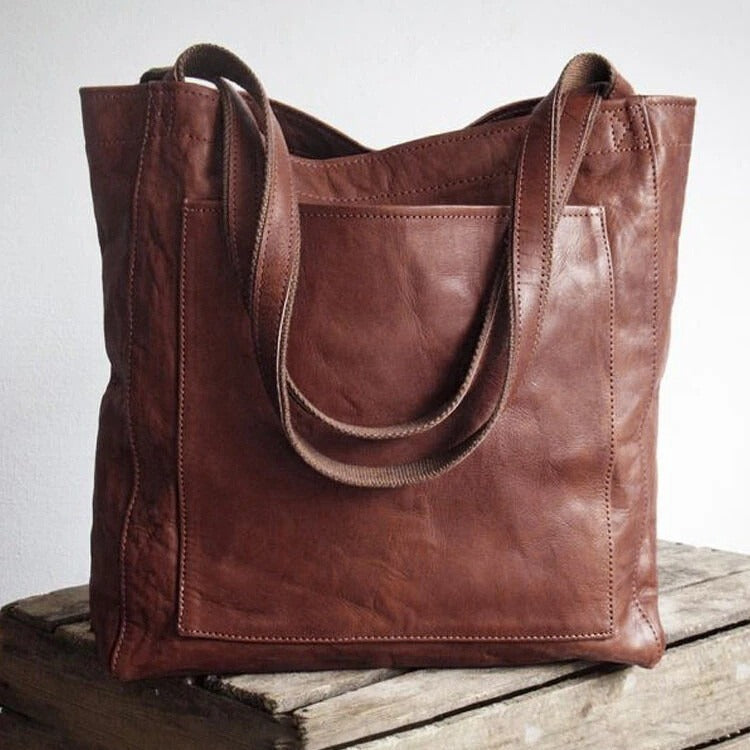 Dafne | Classic Leather Shoulder Bag