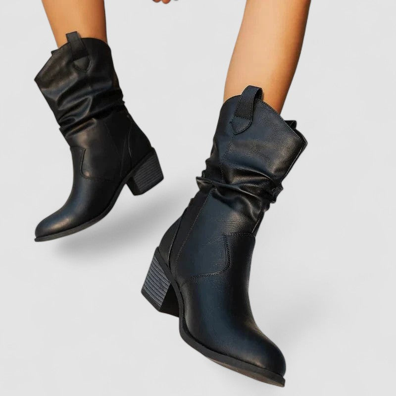 Fiammetta – Orthopedic Leather Boots