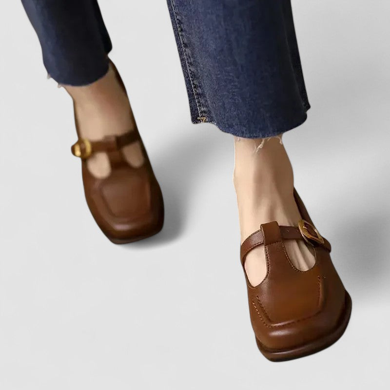 Lidia | Orthopedic T-Strap Mary Janes