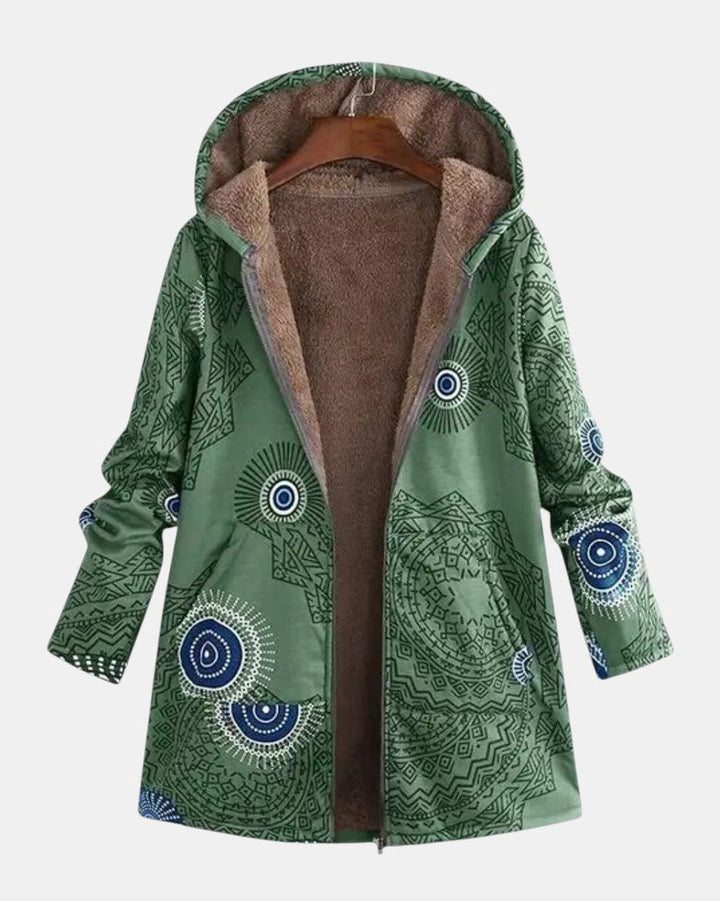 Tiziana | Aztec Sherpa Fleece Jacket