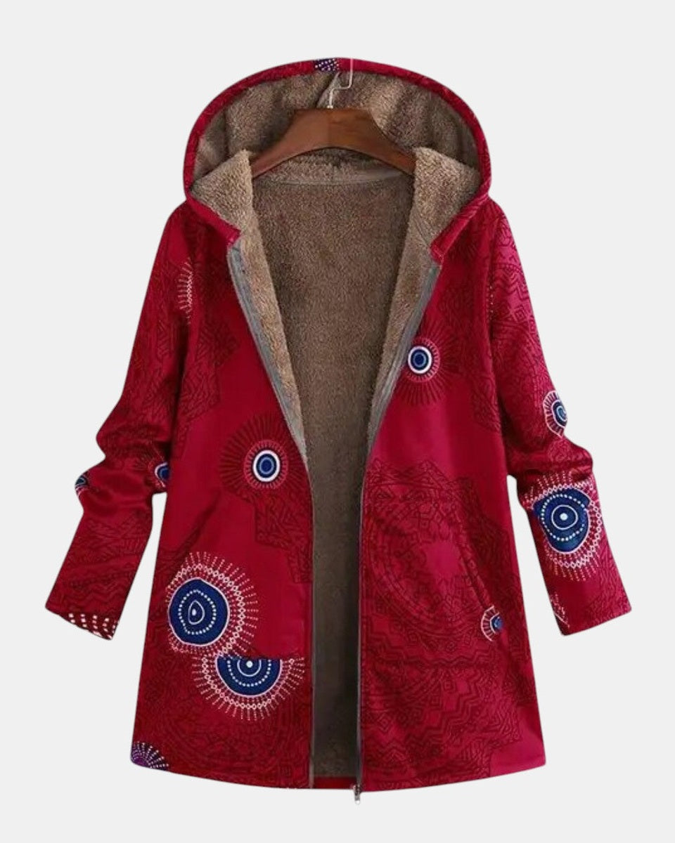 Tiziana | Aztec Sherpa Fleece Jacket