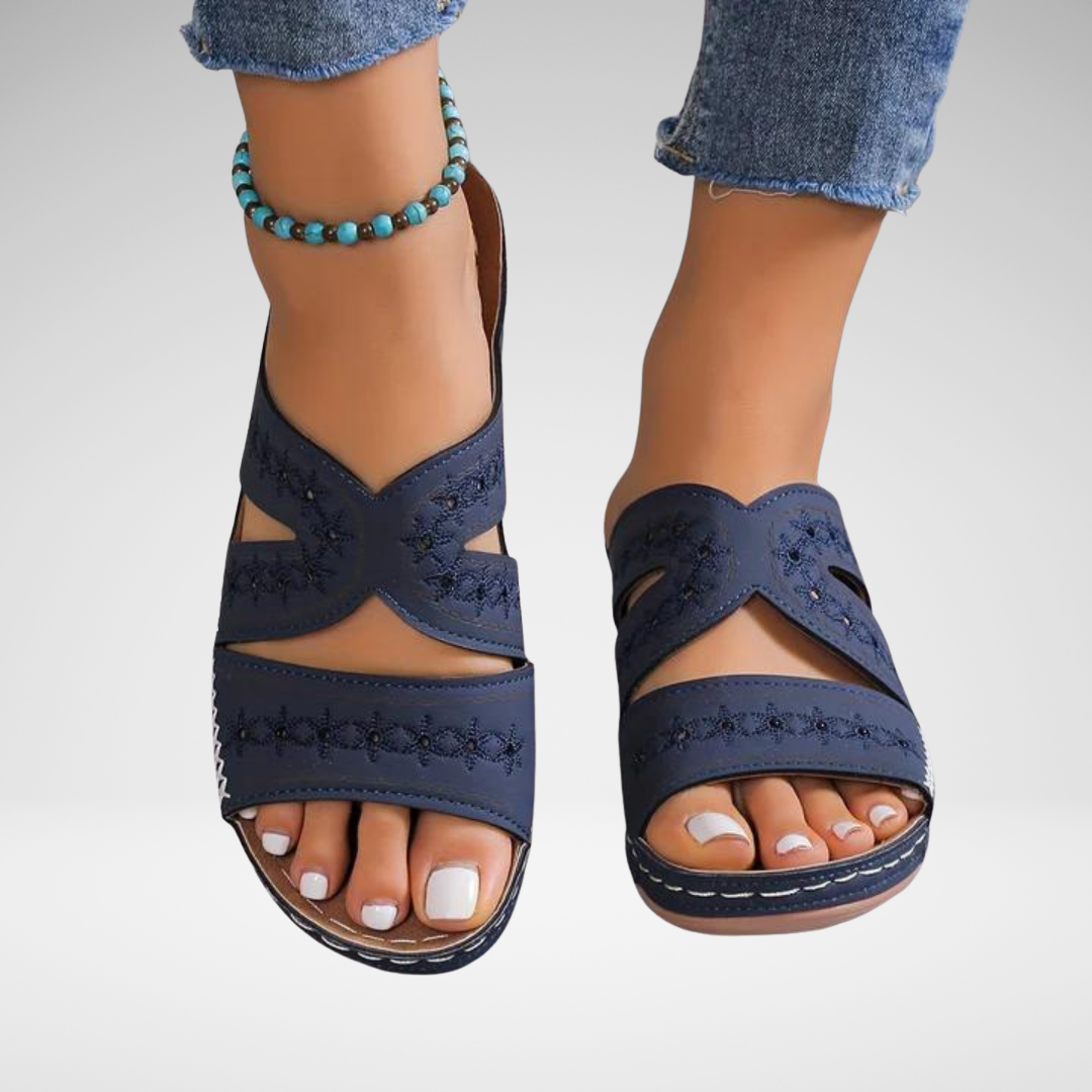 Lucrezia's Orthopedic Sandals for Everyday Comfort
