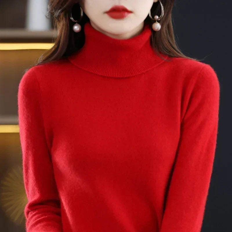 Marta | Cashmere Mock-Neck Sweater