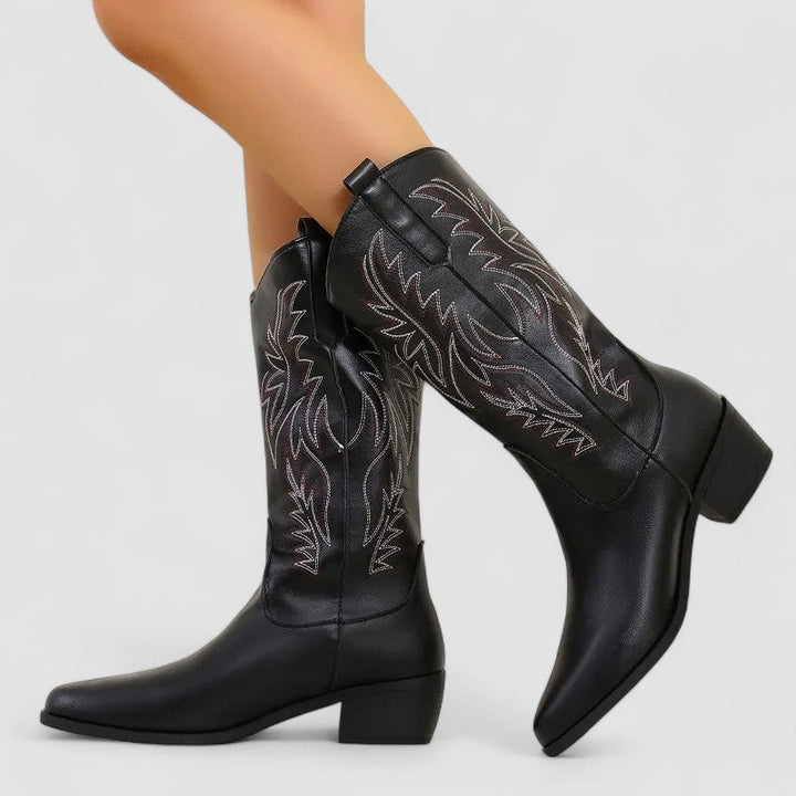 Carla - Orthopedic Western Boots
