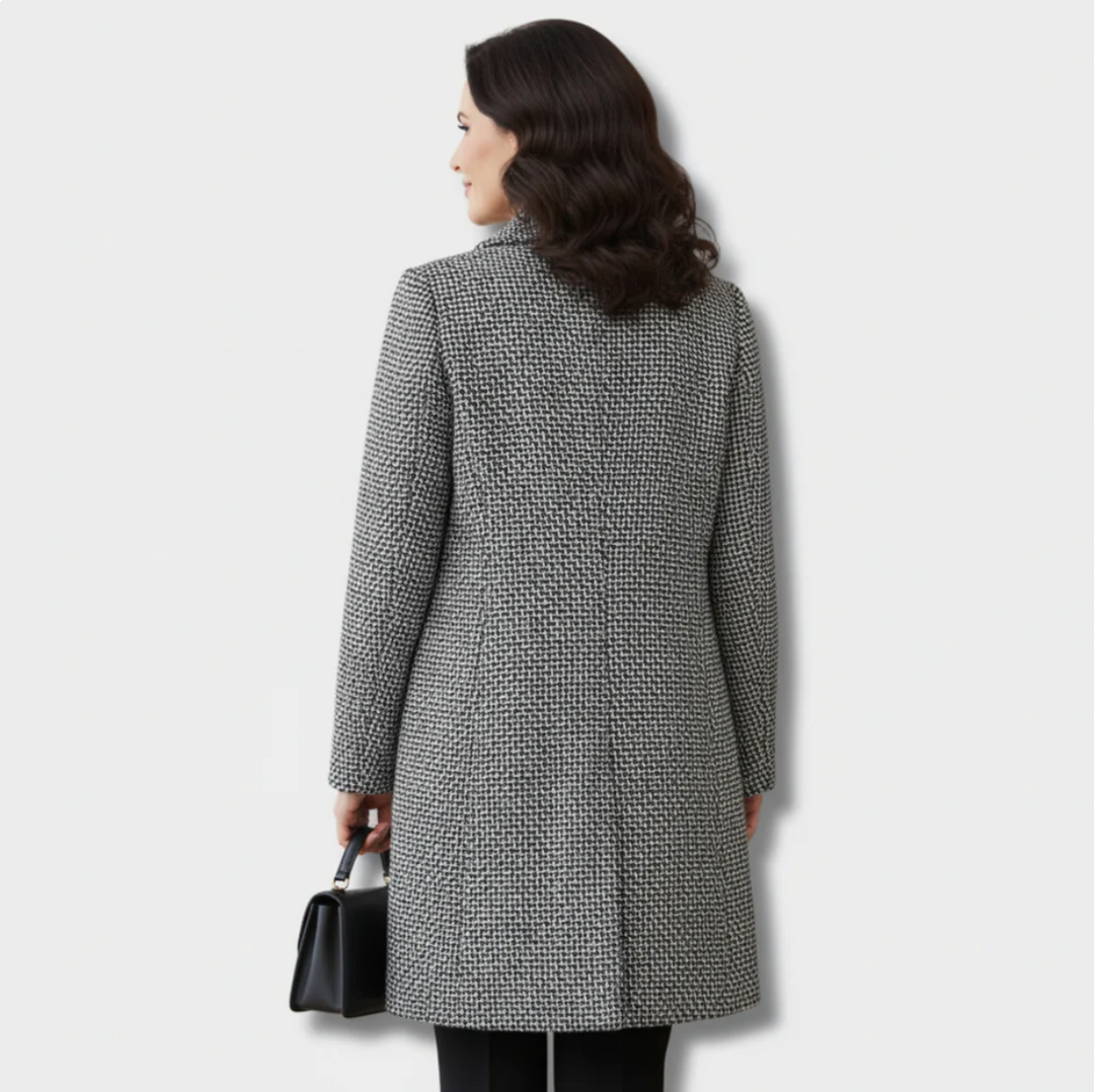Adriana | Long Fabric Coat