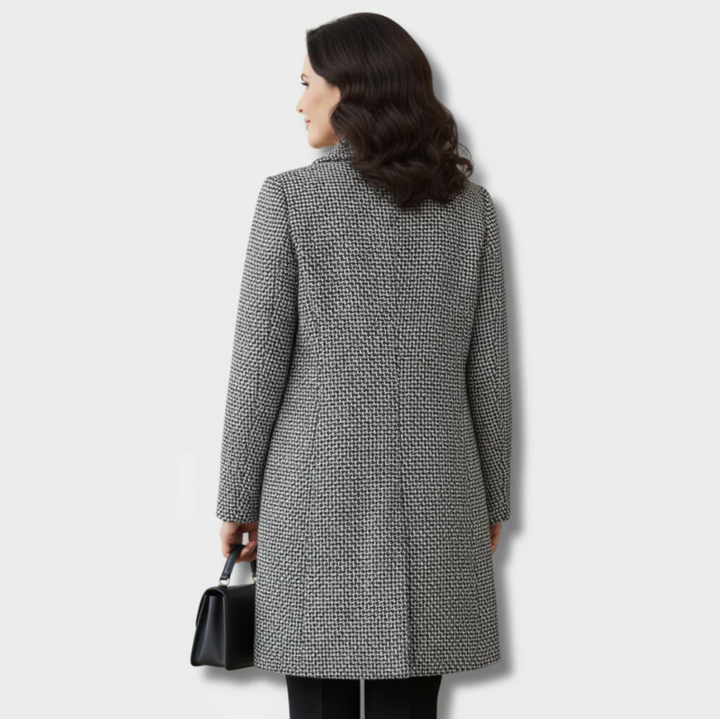 Adriana | Long Fabric Coat