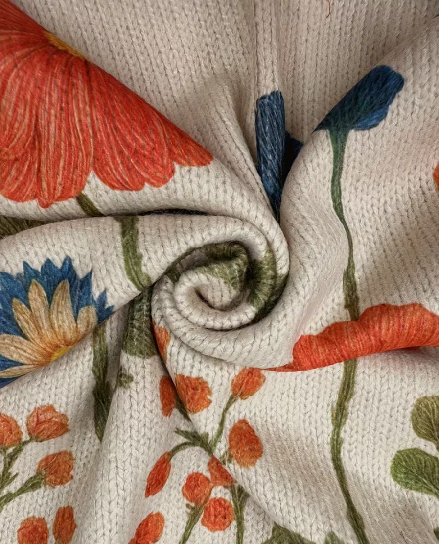 Fiammetta | Wildflower Zip Cardigan