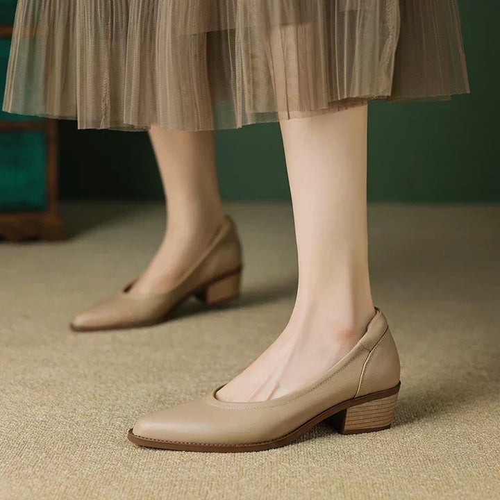 Piera | Mid-Heel Mary Janes