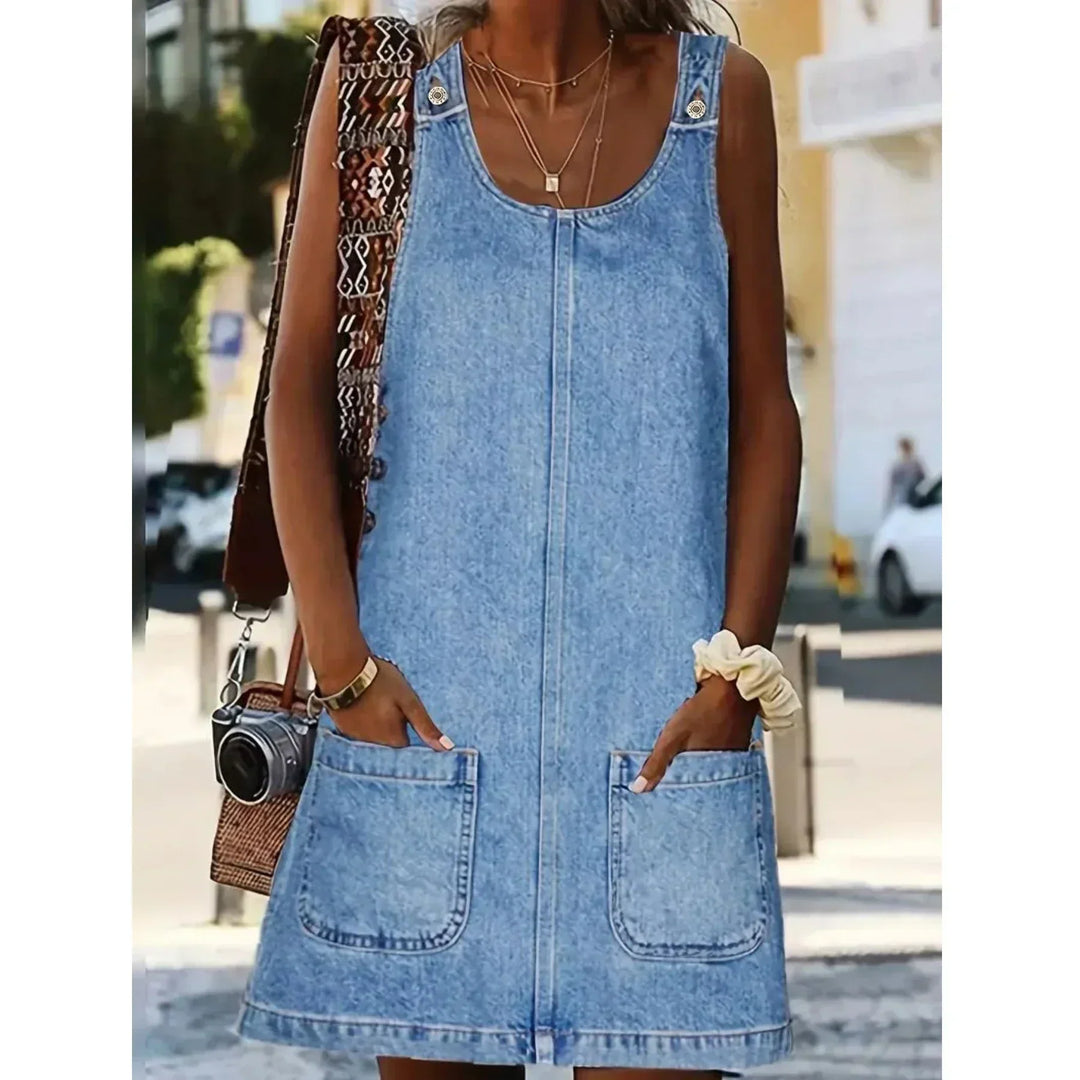 Laura | Relaxed Denim Dress