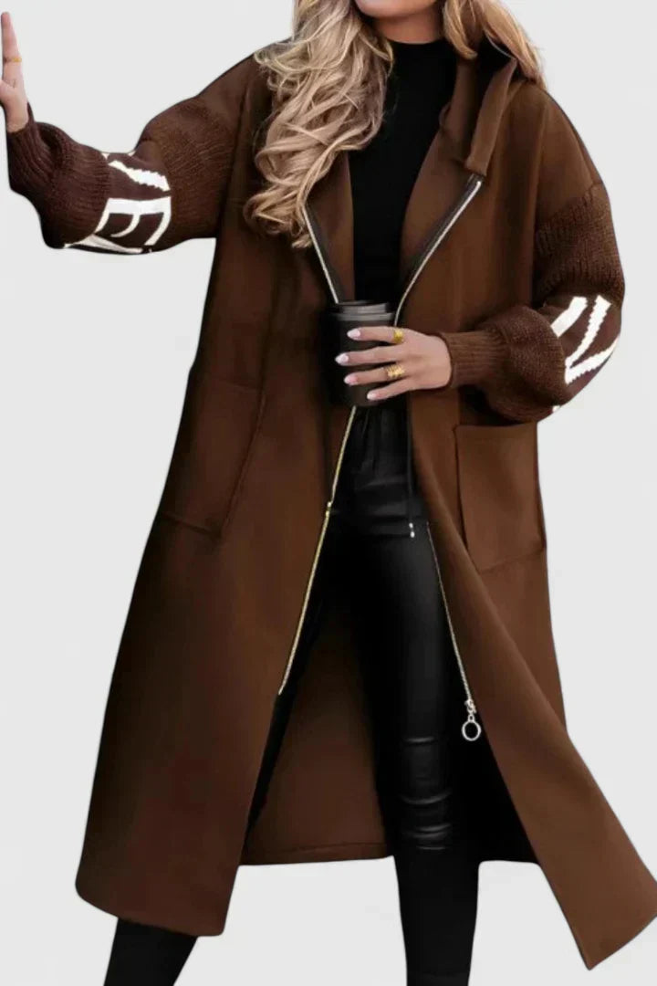 Valeria | Elegant Hooded Coat