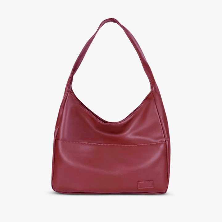 Laura | Refined Leather Shoulder Bag