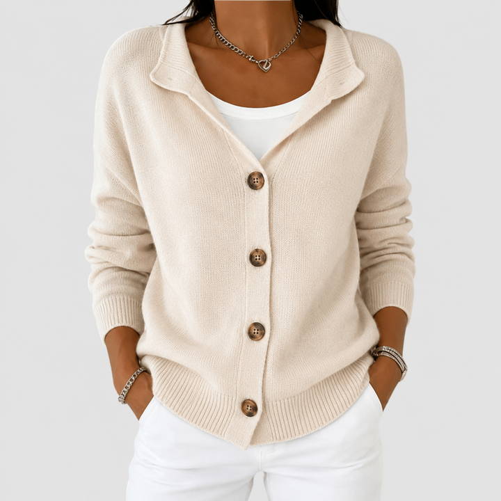 Carla | Retro Cashmere Cardigan