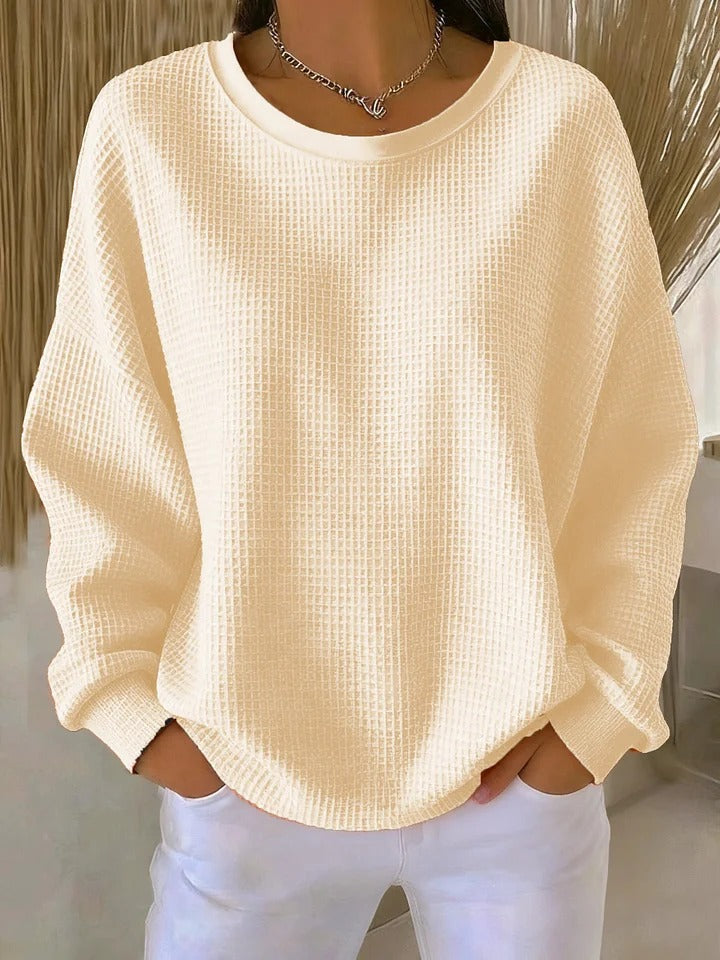 Ivana | Classic Waffle Knit Sweater