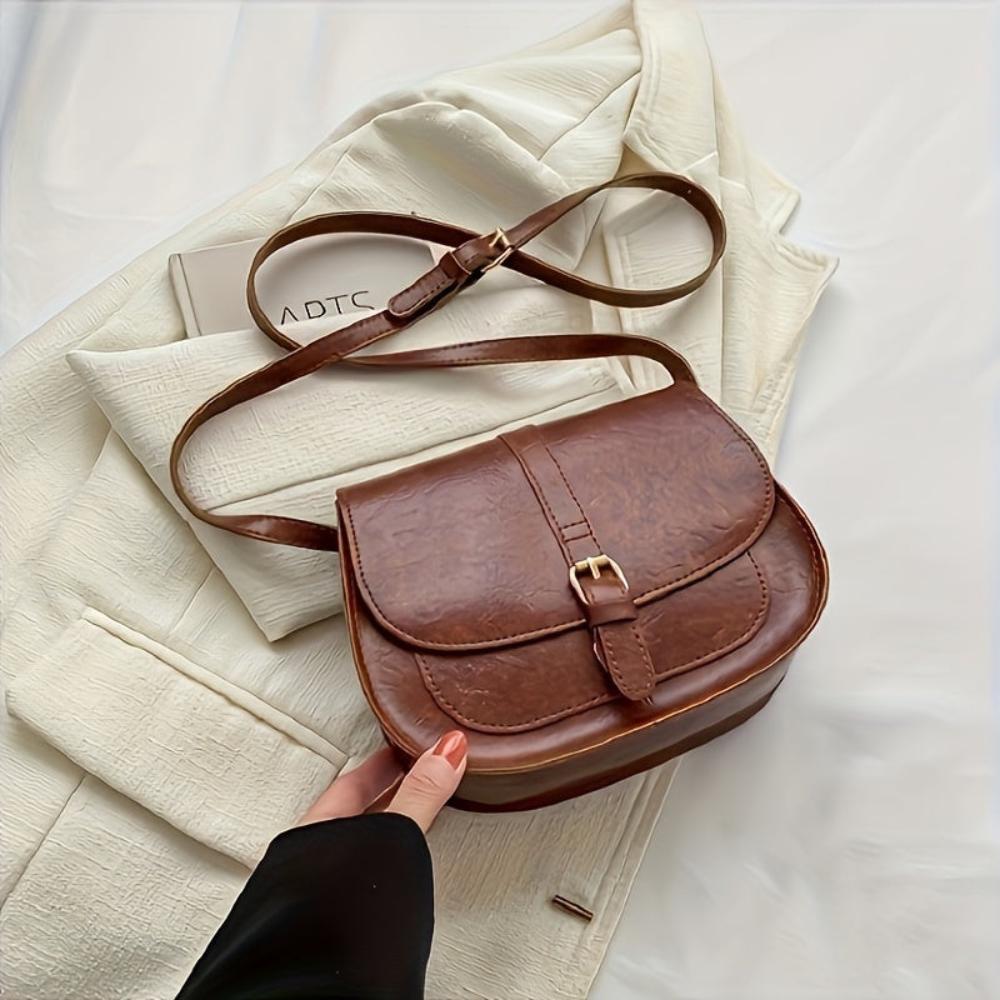 Ester | Classic Leather Crossbody Bag