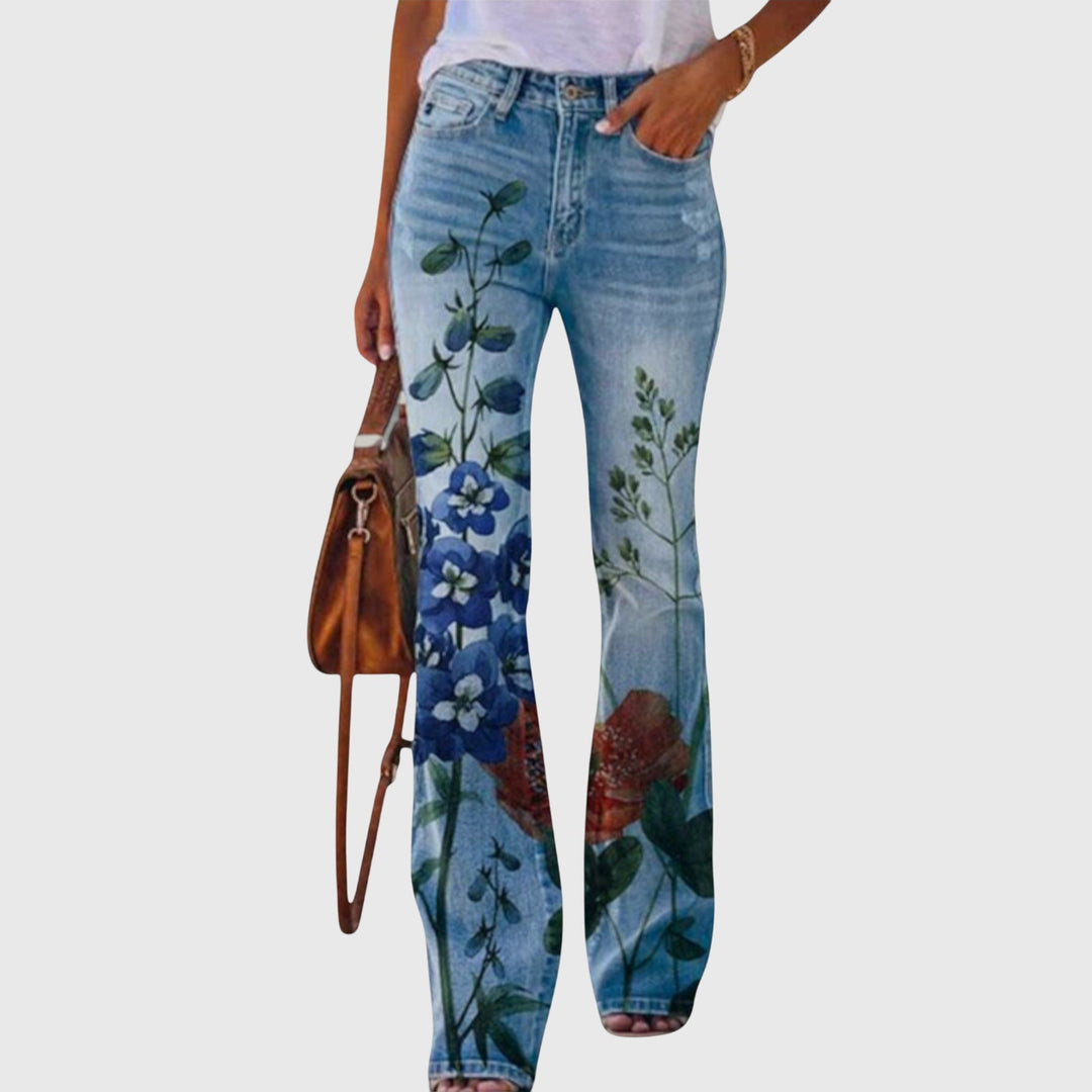 Viviana | Floral Print Pants