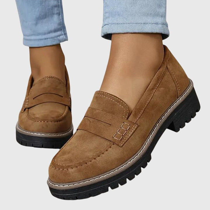 Renata | Timeless Suede Loafers