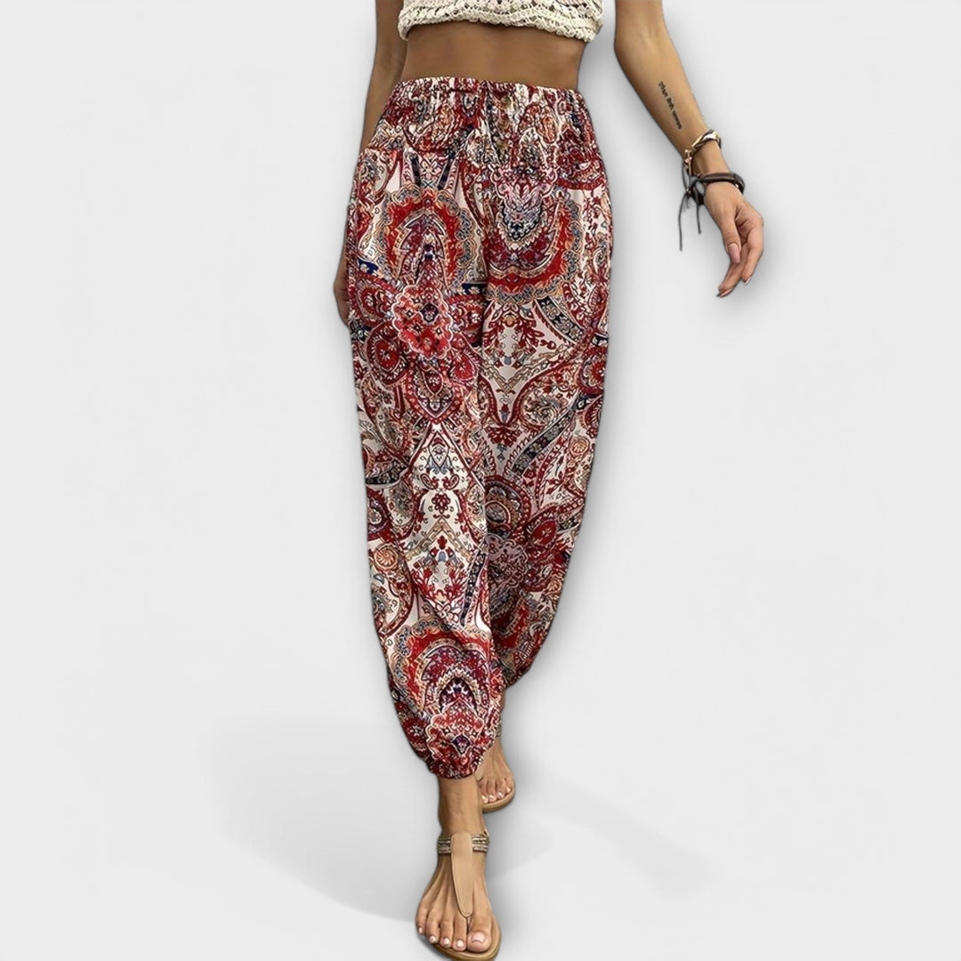Viviana | Ethnic Graphic Pants