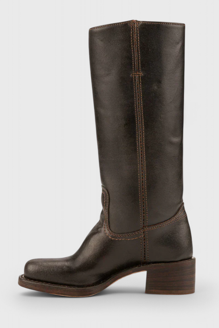Timeless Style Insulated Leather Boots by Grace