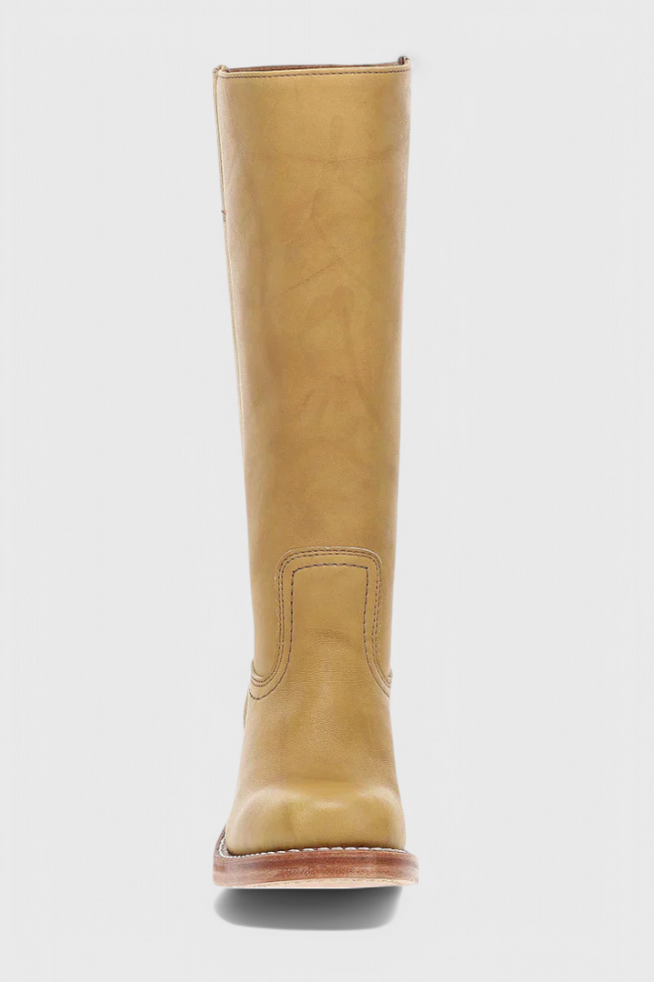 Timeless Style Insulated Leather Boots by Grace