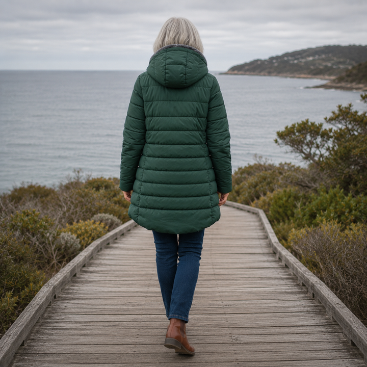 Gemma | Hooded Quilted Winter Coat