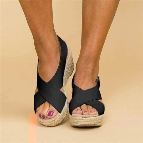 Rita | Comfortable Orthopedic Wedge Heel Espadrilles