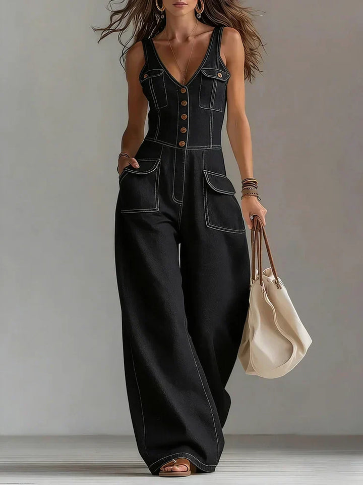Allegra | Casual Denim Overalls