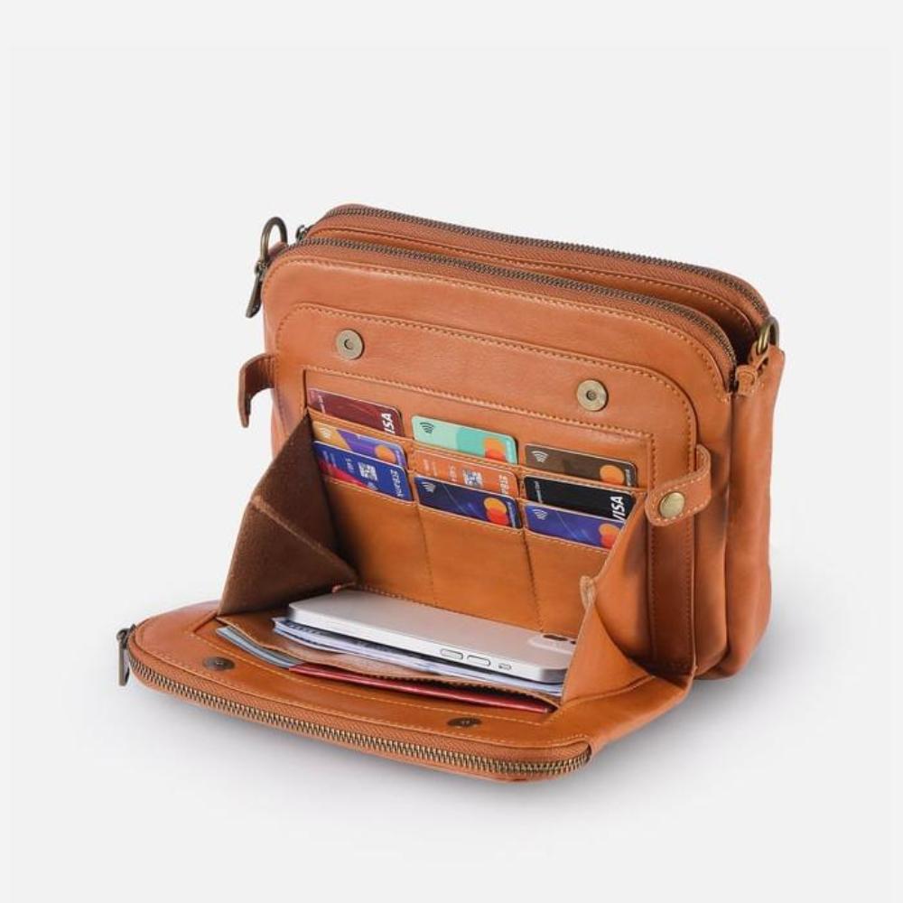 Dafne | Classic Leather Handbag