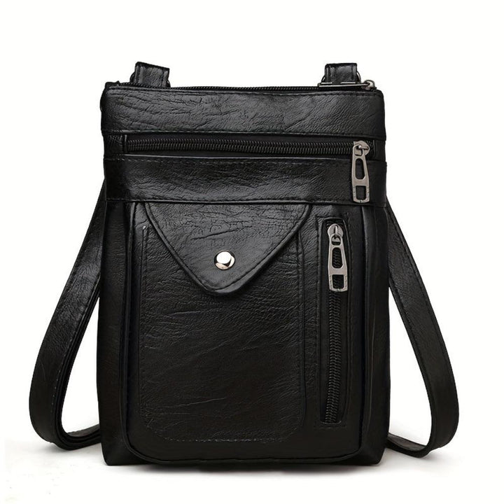 Flora | Vintage Leather Shoulder Bag