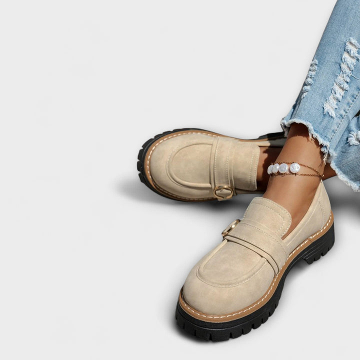 Paola | Round Toe Casual Loafers
