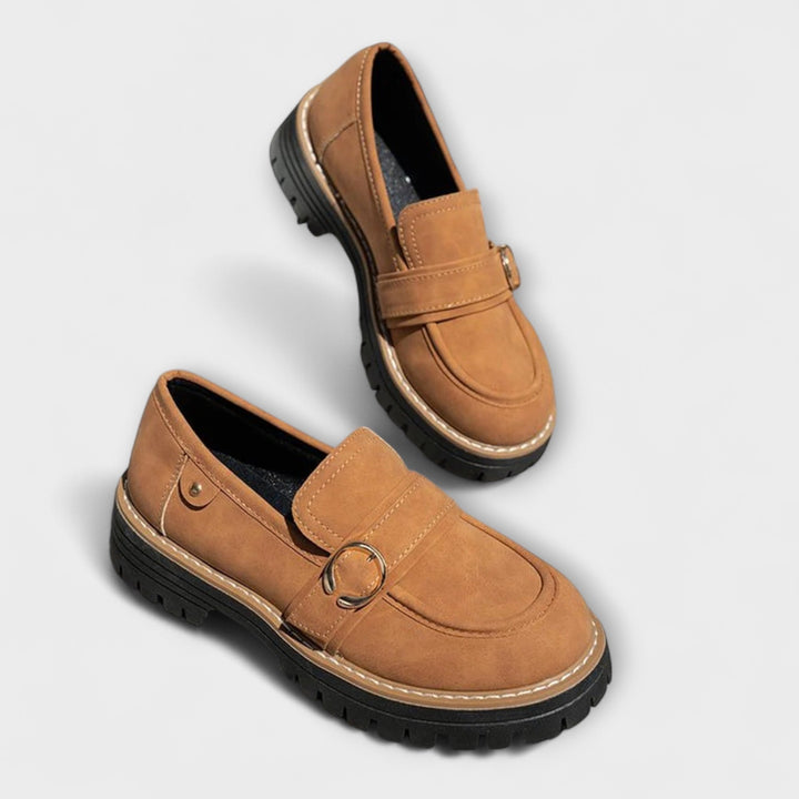 Paola | Round Toe Casual Loafers