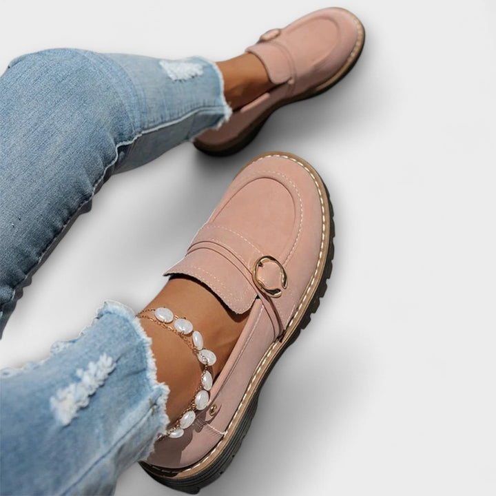 Paola | Round Toe Casual Loafers