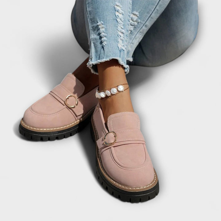 Paola | Round Toe Casual Loafers