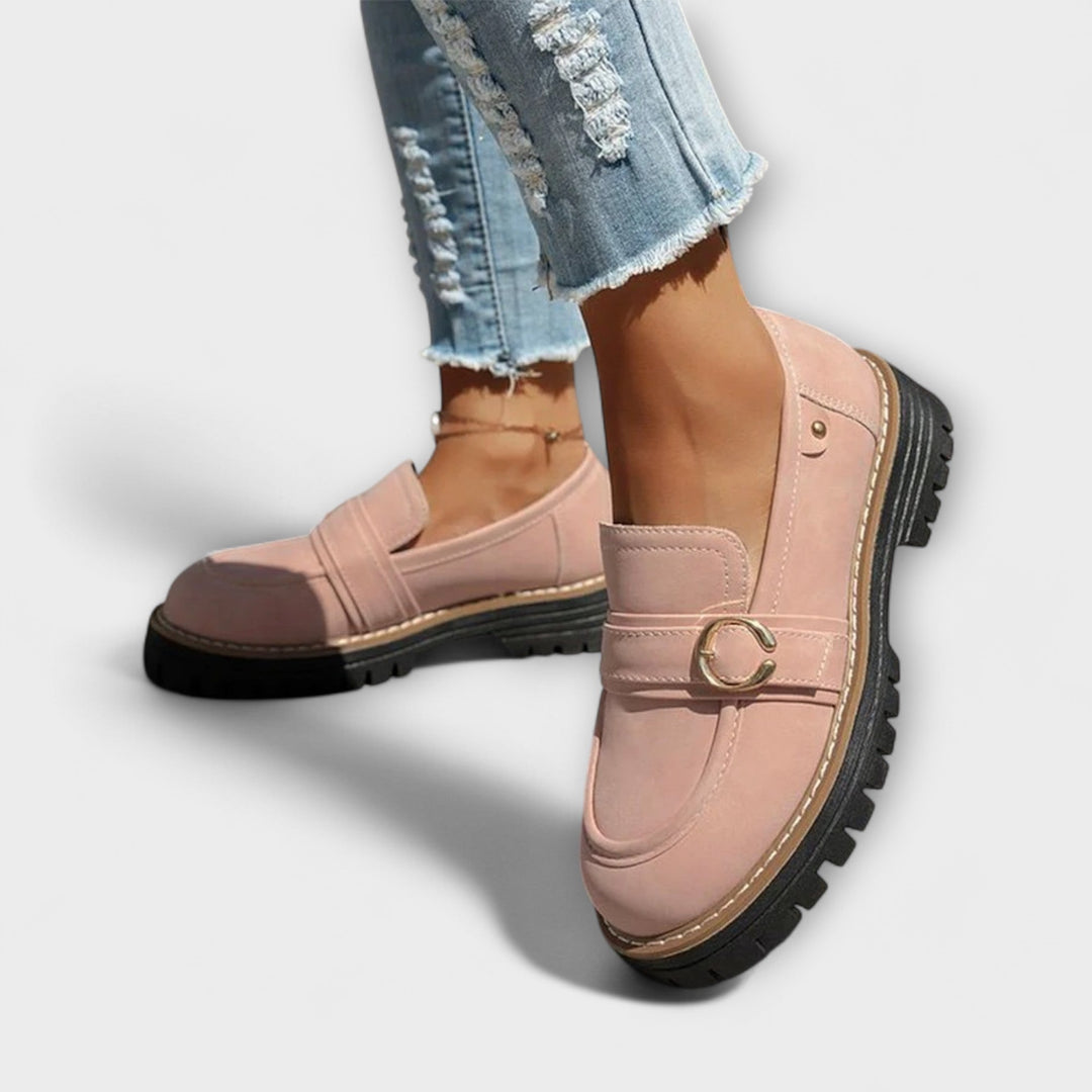 Paola | Round Toe Casual Loafers