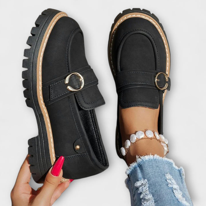 Paola | Round Toe Casual Loafers