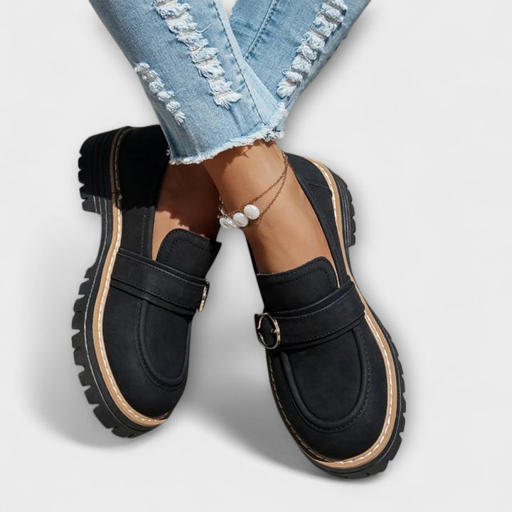 Paola | Round Toe Casual Loafers