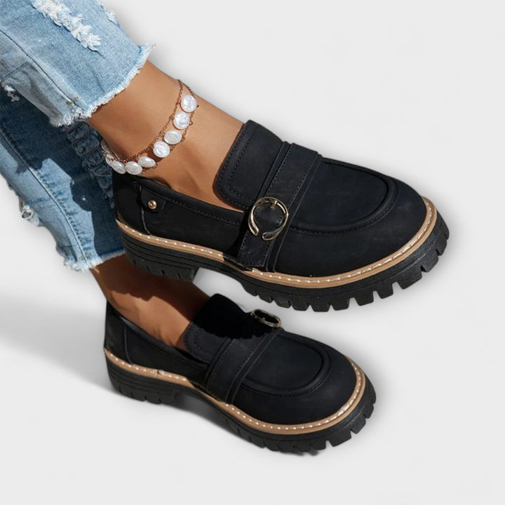 Paola | Round Toe Casual Loafers