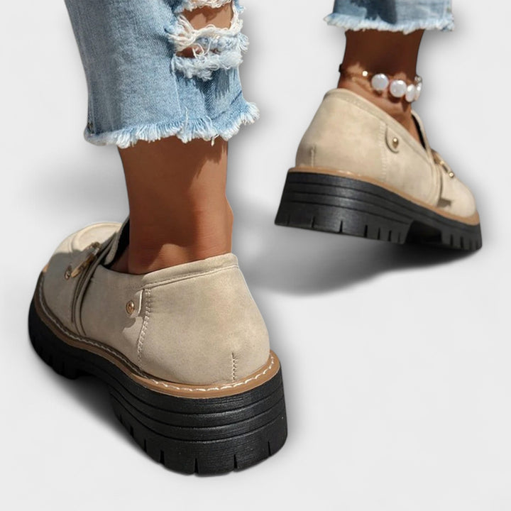 Paola | Round Toe Casual Loafers