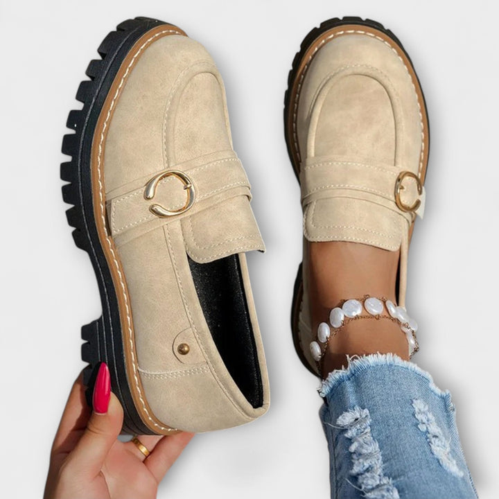 Paola | Round Toe Casual Loafers
