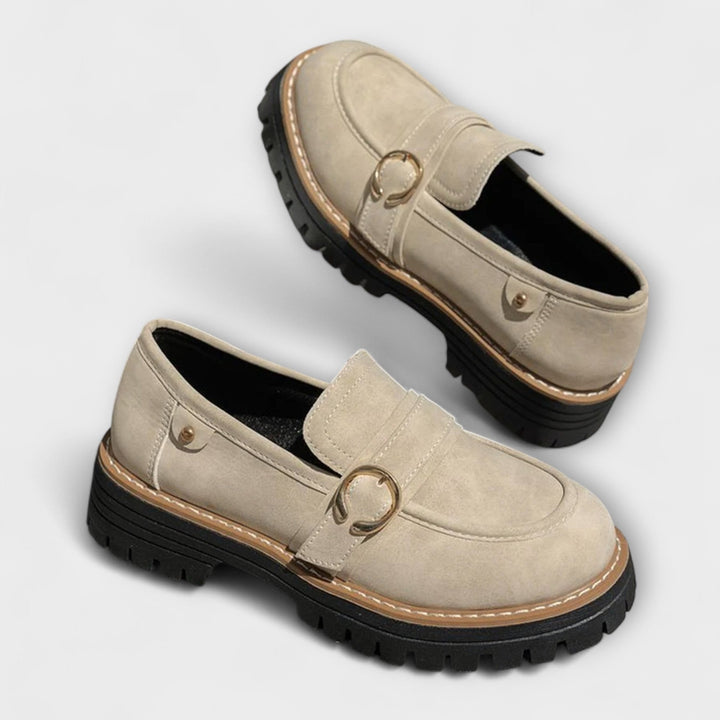 Paola | Round Toe Casual Loafers