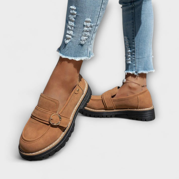 Paola | Round Toe Casual Loafers