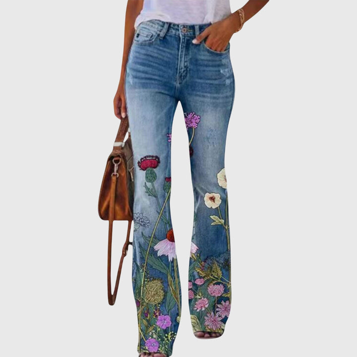 Viviana | Floral Print Pants