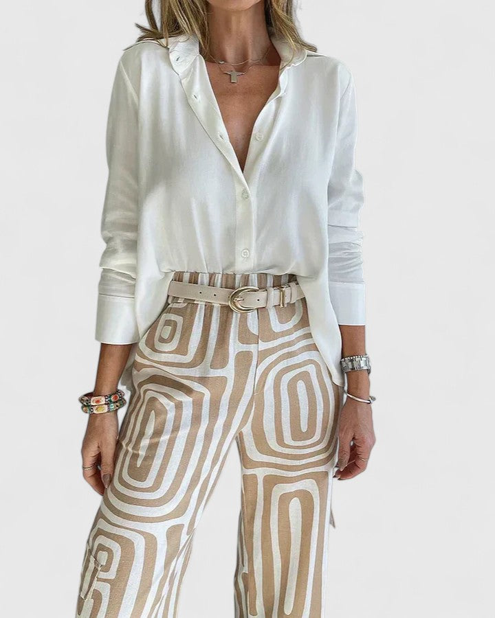 Priscilla | Elegant Two-Piece Set (INCLUDING A FREE BELT)