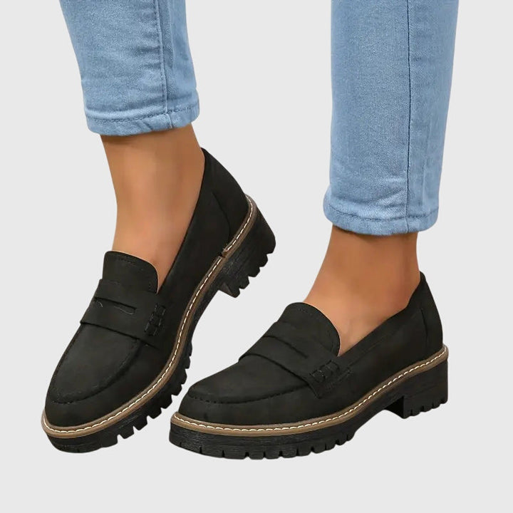 Renata | Timeless Suede Loafers