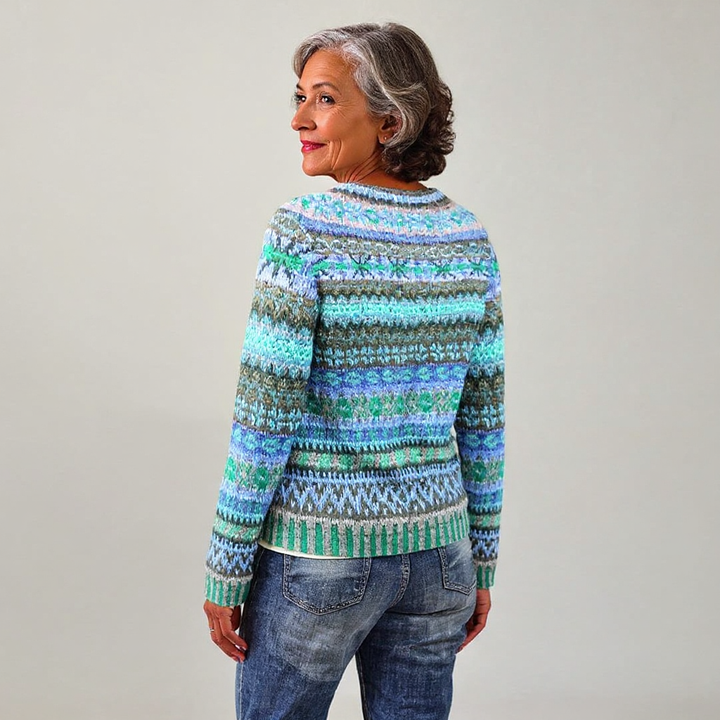 Iris | Vintage-Inspired Island Sweater