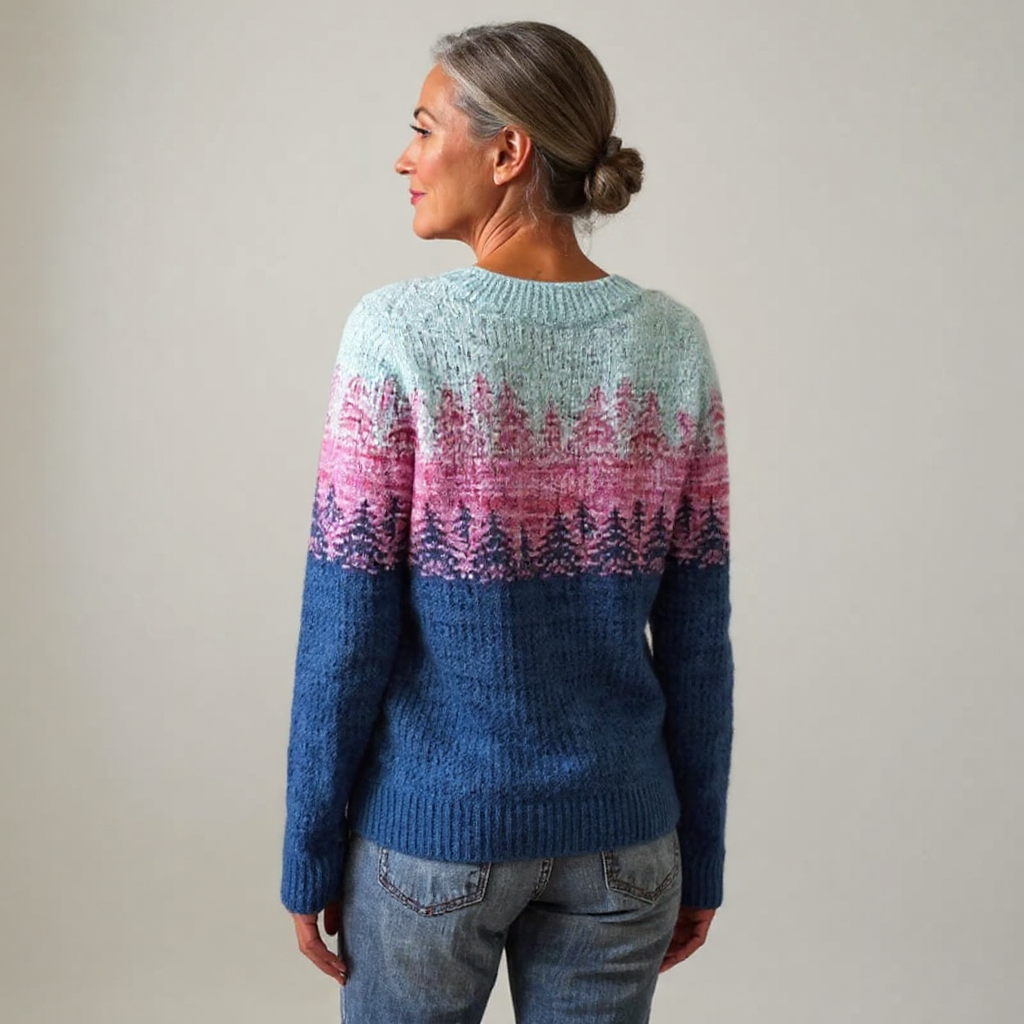 Cecilia | Retro Islands Knit Sweater