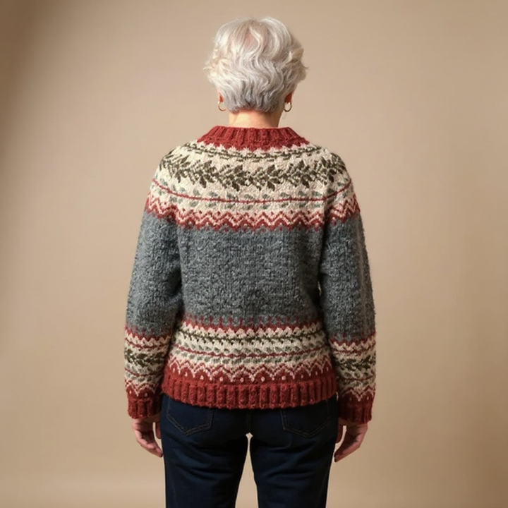 Valeria | Vintage-Inspired Island Sweater