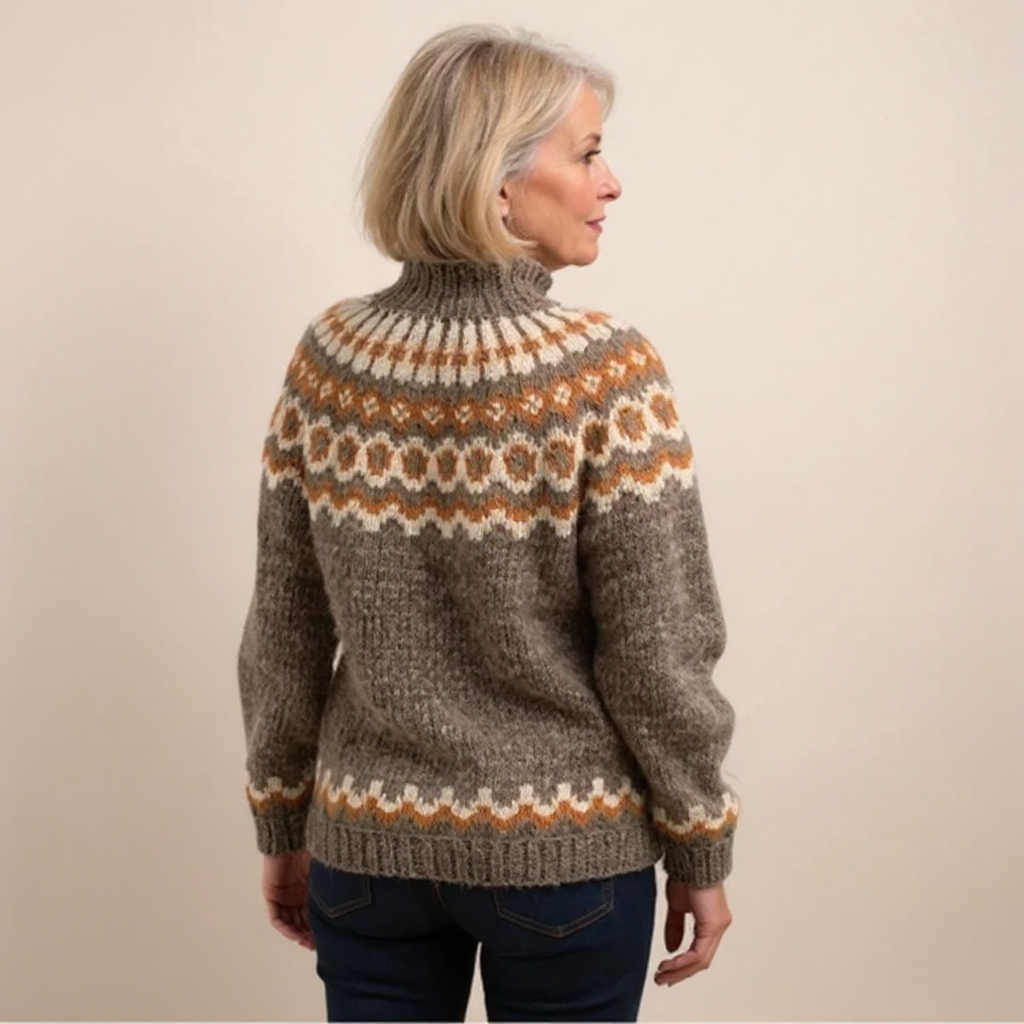 Marta | Classic Icelandic Knit Sweater