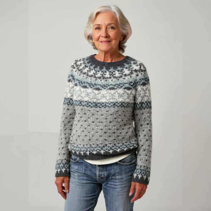 Adriana | Retro-Inspired Islands Sweater